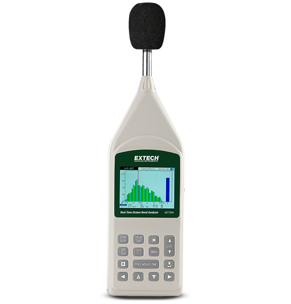 Extech 407790A: Real Time Octave Band Analyzer | Teledyne FLIR